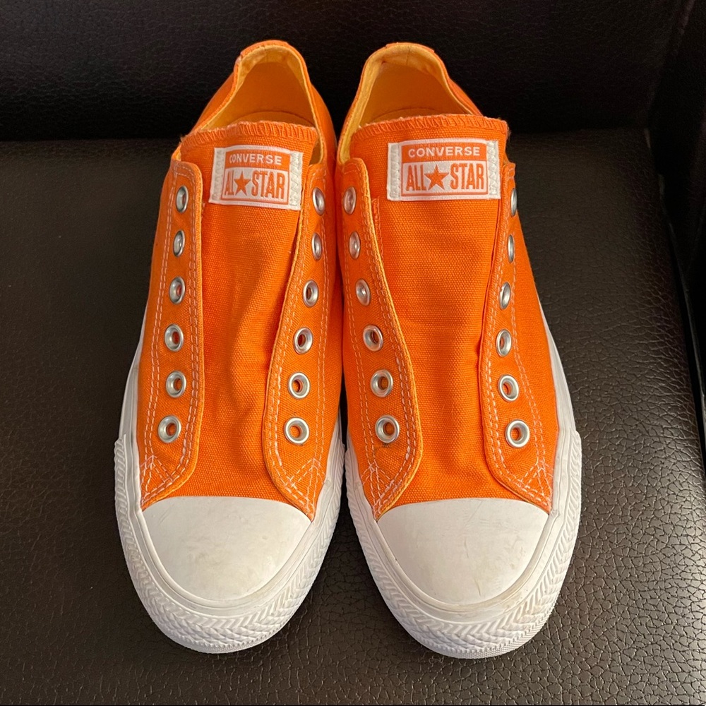 Orange Unisex Converse Men's Size 6.5